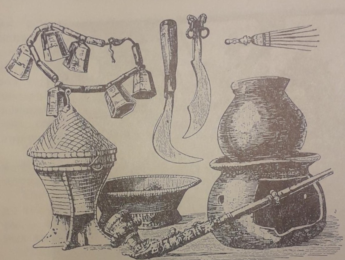 Утварь жителей Малайских островов.