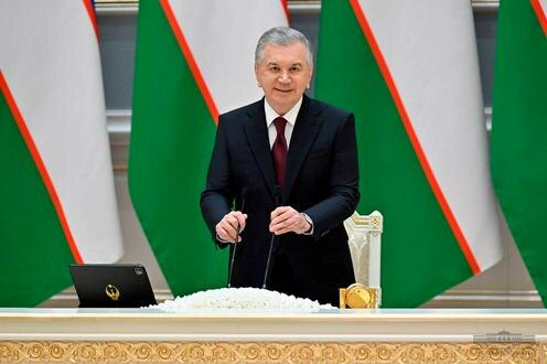 Шавкат Мирзиёев. Фото пресс-службы президента Узбекистана