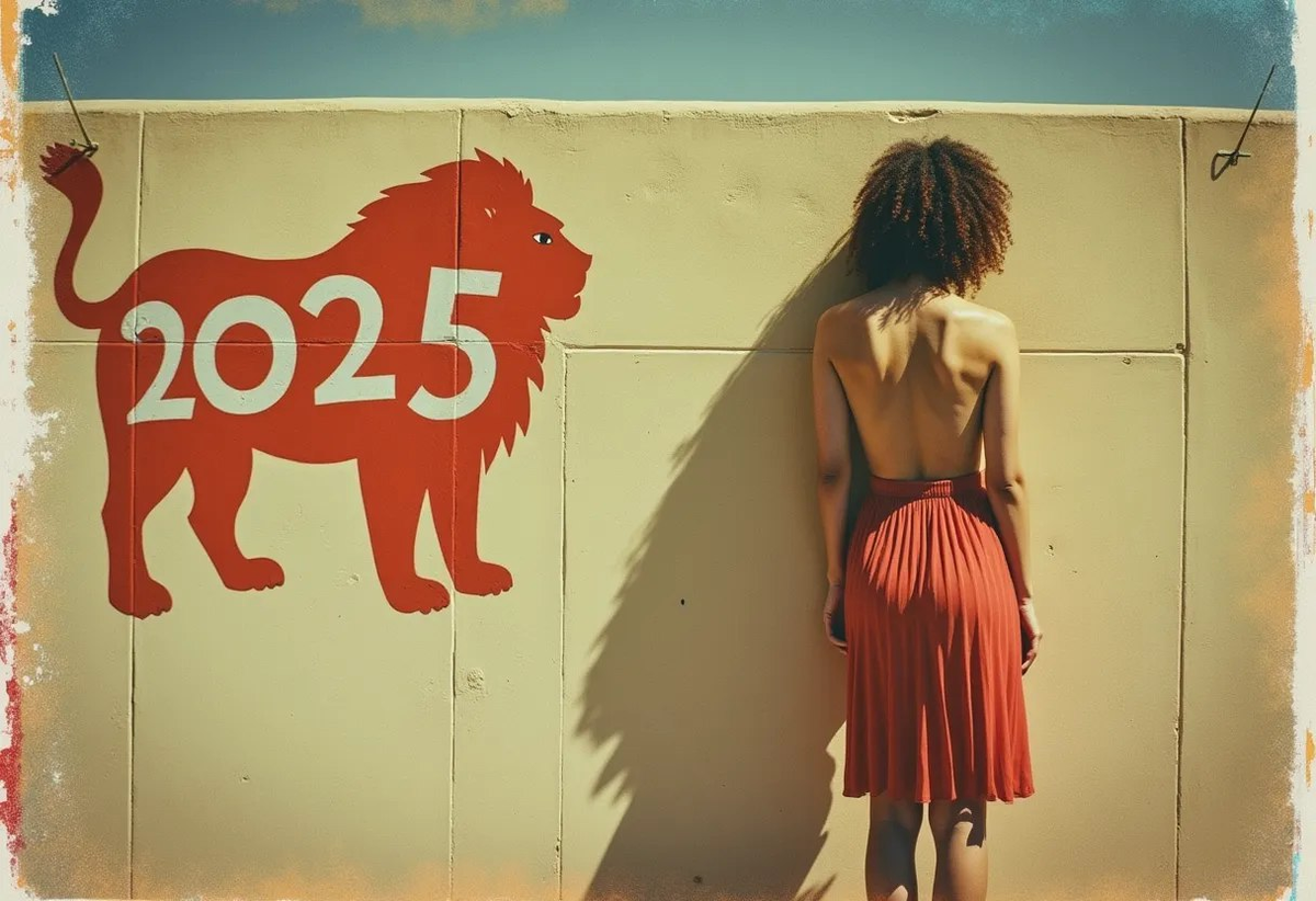 Гороскоп для Львов на 2025 год. Иллюстрация — Звёзды над городом