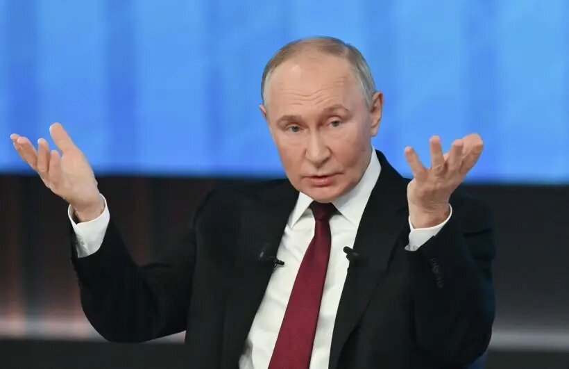  Президент РФ Владимир Путин сообщил об отказе Украины от продления транзитного газового контракта   © РИА Новости. Кристина Кормилицына