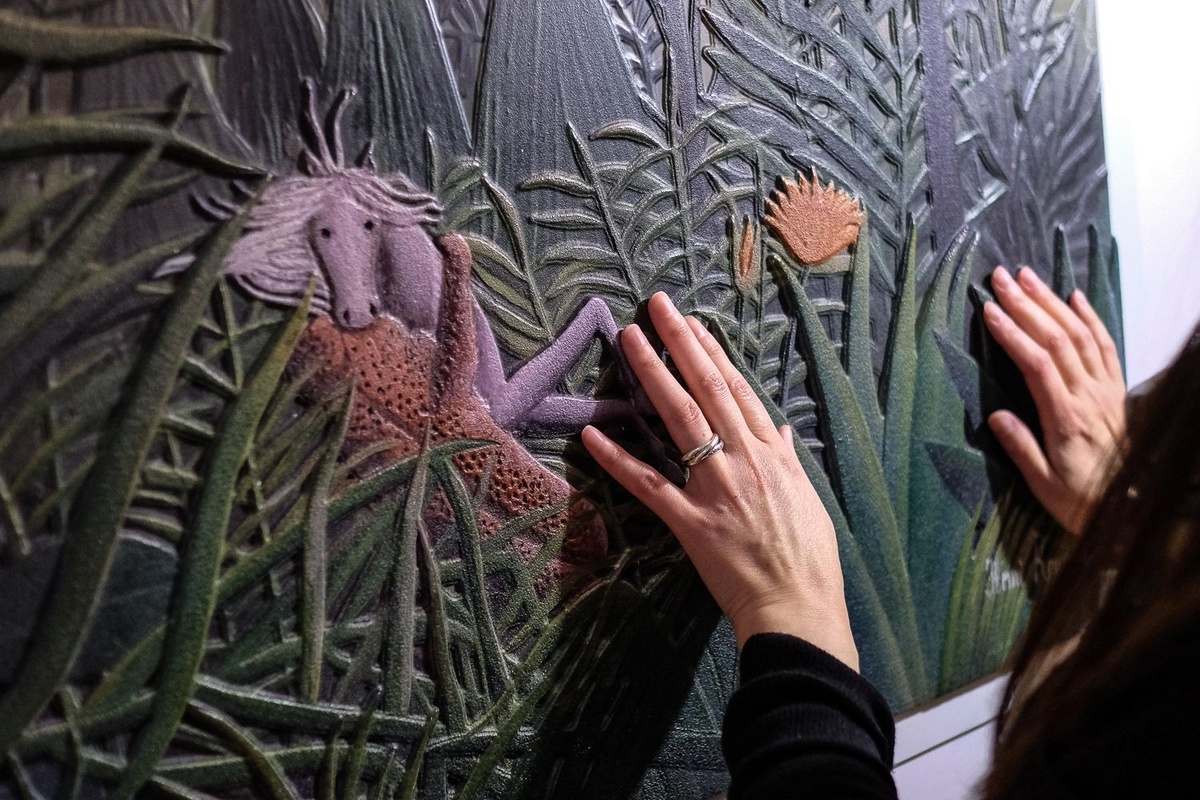 Рельефная копия знаменитых произведений из собрания ГМИИ им. А.С. Пушкина. Краснодарский художественный музей им. Ф.А. Коваленко.