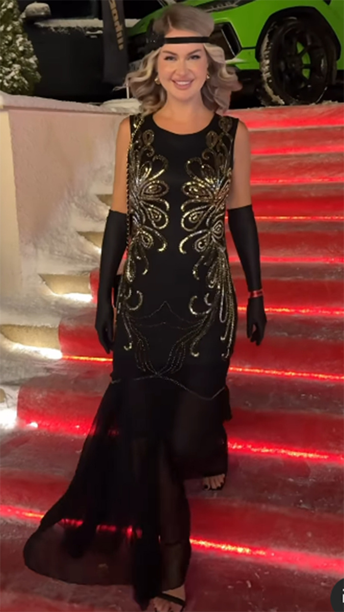 Марина Африкантова на вечеринке. Фото: соцсети Марины Африкантовой