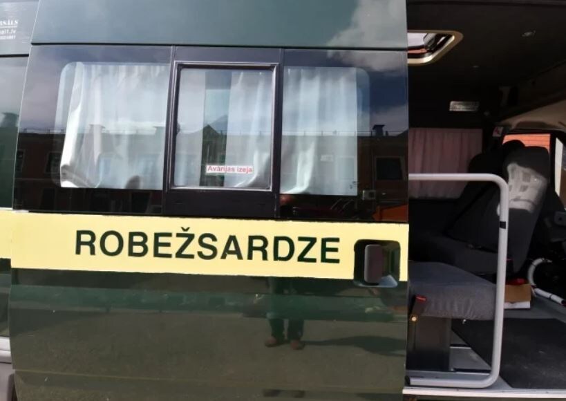 Настоящий автомобиль Госпогранохраны