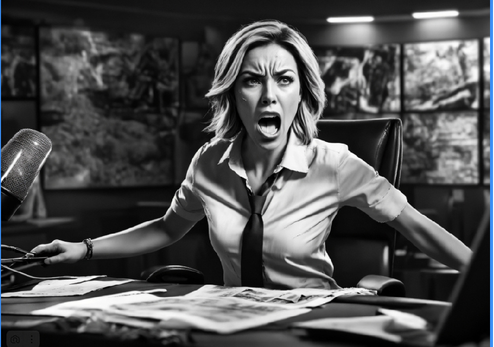 Эта женщина окончательно загнала себя в угол, сделав себе жёсткий график с минимальным отдыхом,чтобы успеть выполнить рабочий план, а теперь мучается от ошибок по невнимательности, вспышек злости и недосыпа.