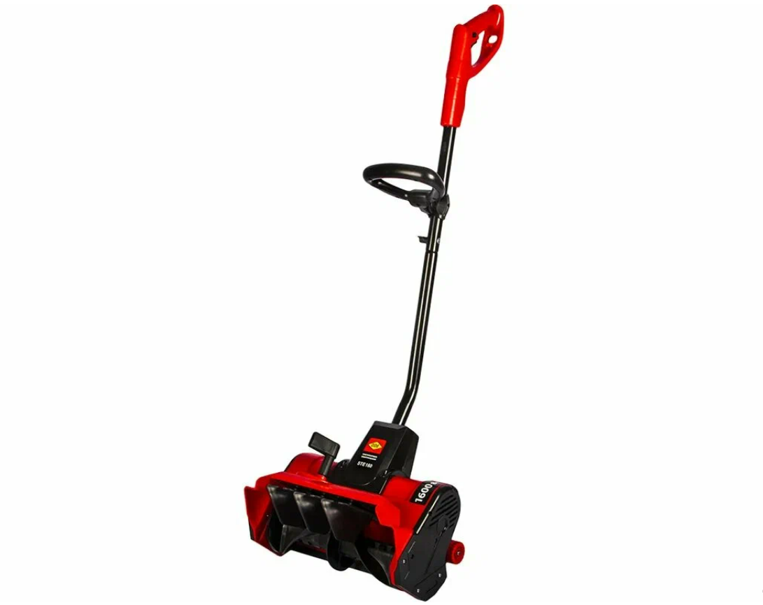 Снегоуборщик электрический DDE STE160 919-907 (1.6кВт), одноступенчатый, ручной