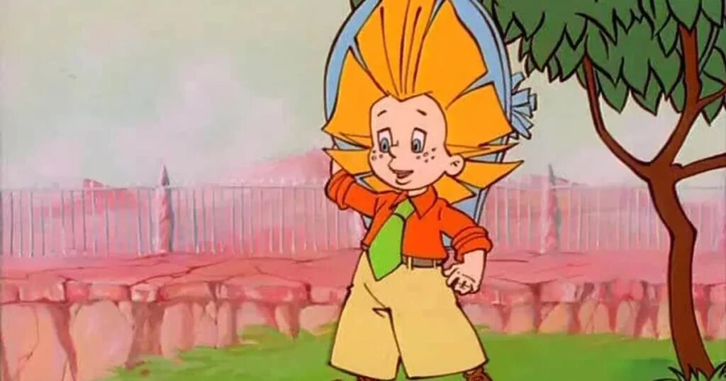 Кадр из мультфильма
