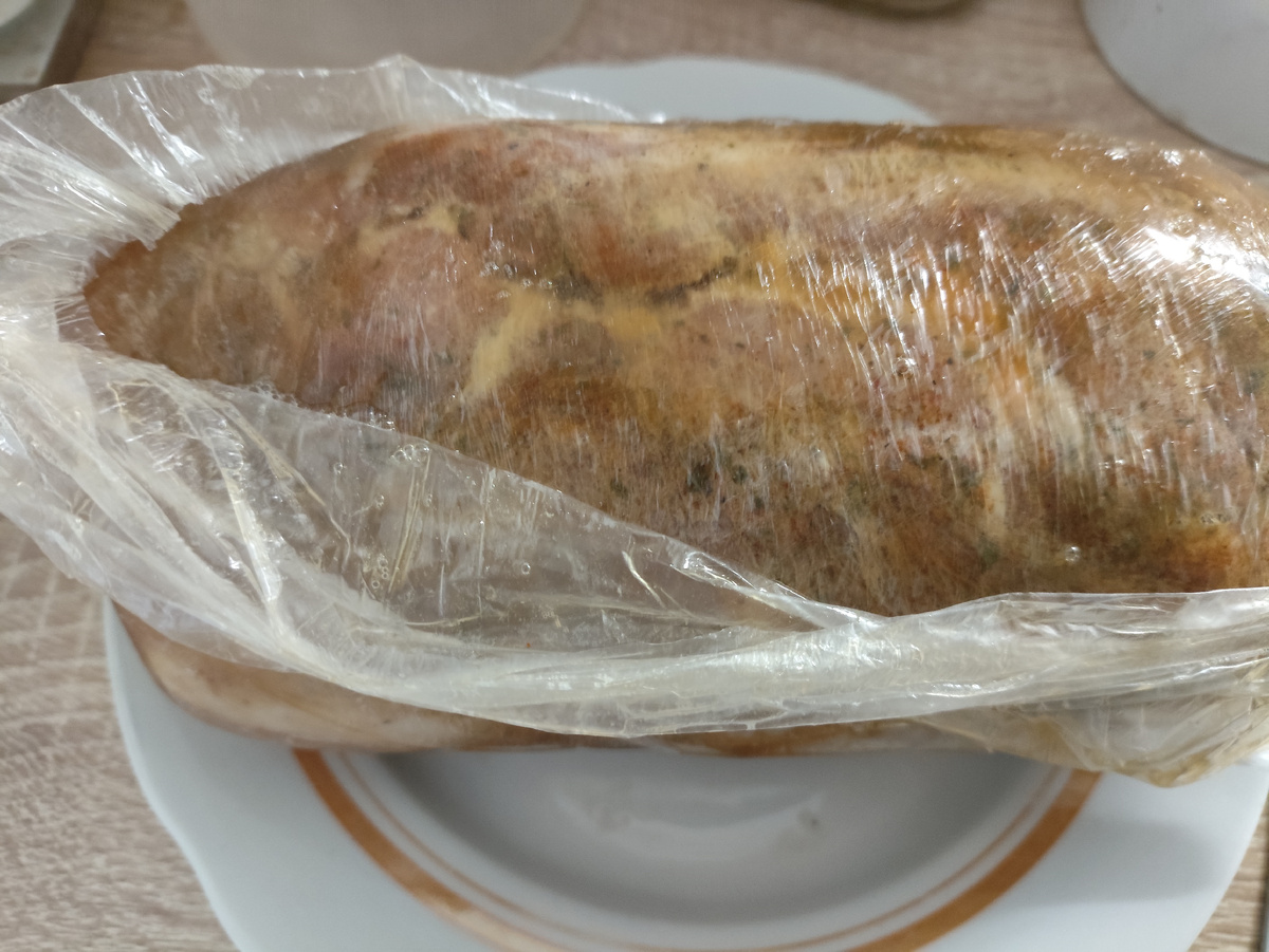 Сок не вытек, весь внутри остался