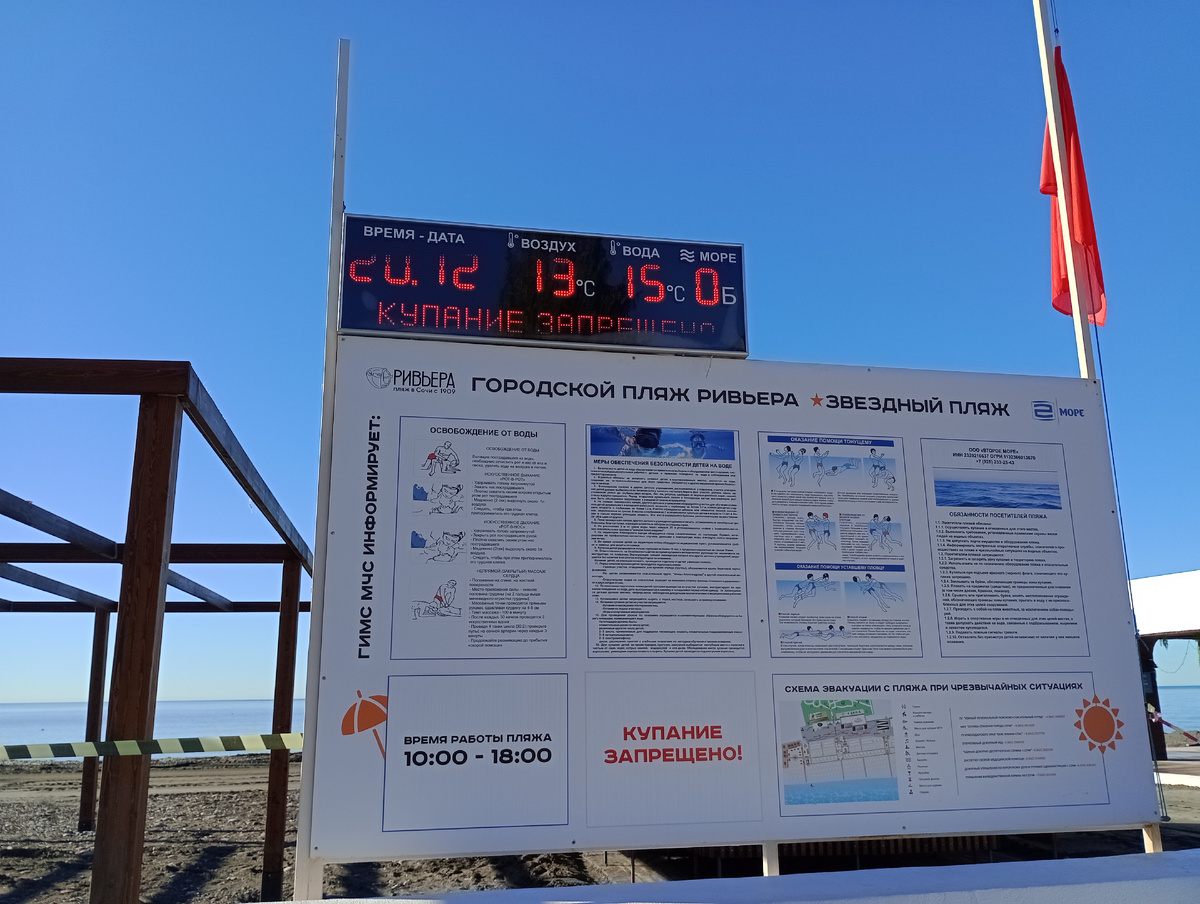 В воде теплее :) Сочи, 20 декабря 2024, фото автора