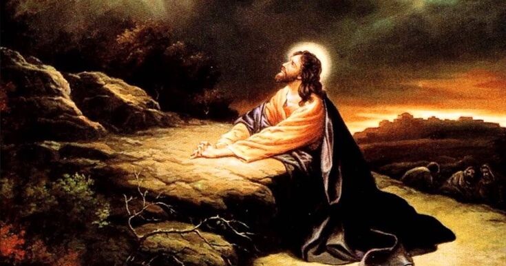 Иисус Христос в Гефсамонском саду. Источник: Яндекс. Картинки