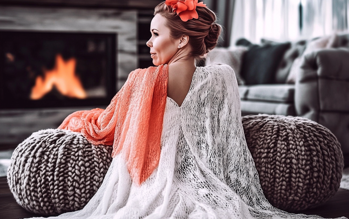    interesting_winter_blankets_ideas Ленивое Вязание