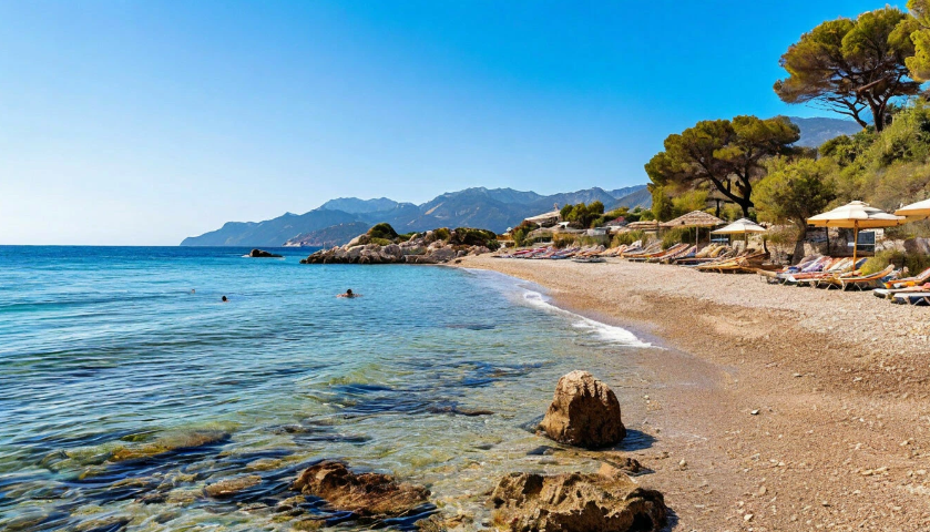 Корсиканский пляж