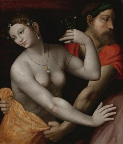  Антонио Мельци - изобразил на своей картине "Плутон и Прозерпина" богиню в венке из барвинка как символ ежегодного возрождения и пробуждения природы. Вечнозеленый барвинок здесь выступает проводником в Подземное царство, куда скрываются на зиму все растения вместе с Прозерпиной, обреченной проводить половину года у Плутона.