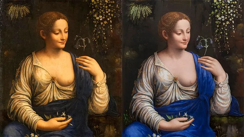 Флора" Франческо Мельци вернулась в Эрмитаж после реставрации