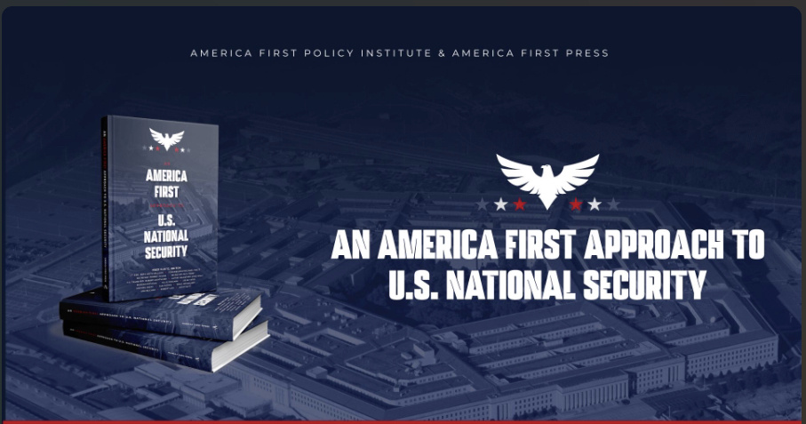 Скрин книги «Подход «Америка прежде всего» к США Национальная безопасность»