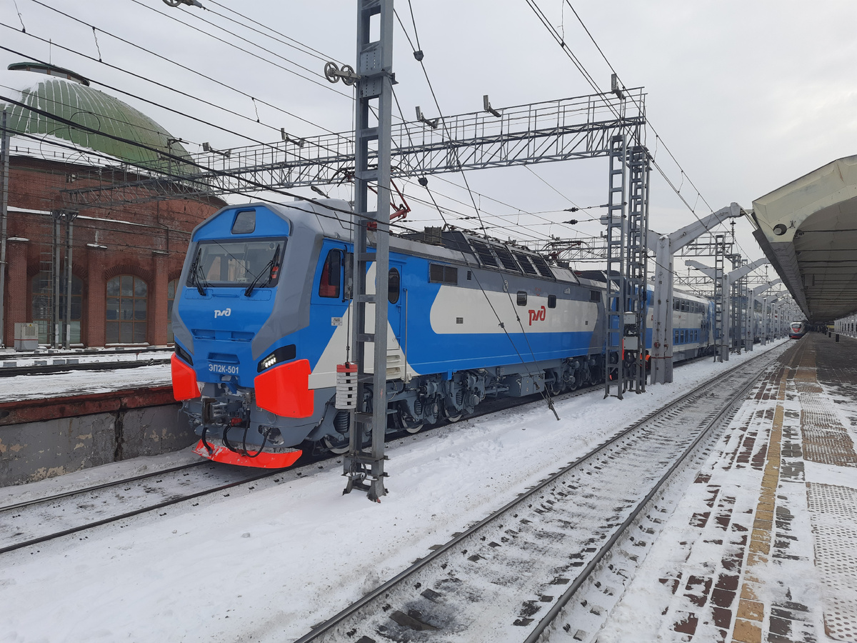 «Аврора» на Ленинградском вокзале в Москве