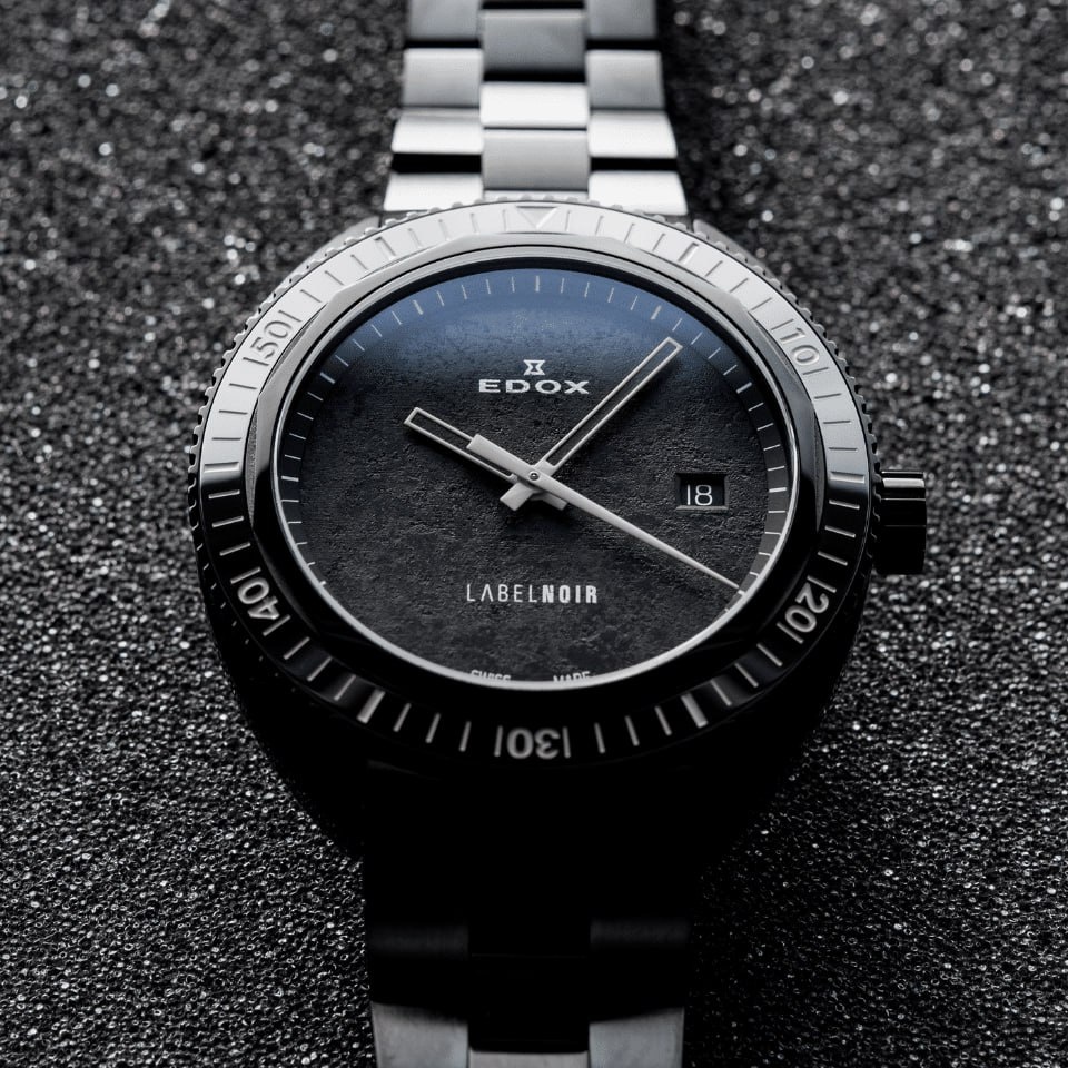 Edox Hydro-Sub Limited Edition Label Noir 