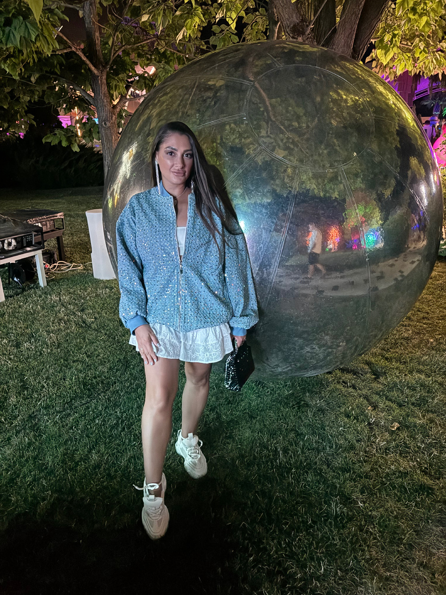 Бомбер в стиле диско 🪩 