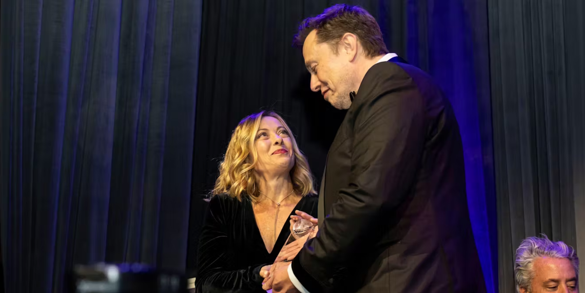 Мелони и Маск: встреча умов Alamy/Мишель Фарси