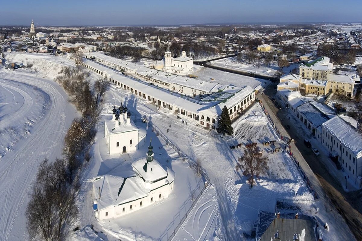    Суздаль занял 4 место в рейтинге малых городов для новогодних поездок