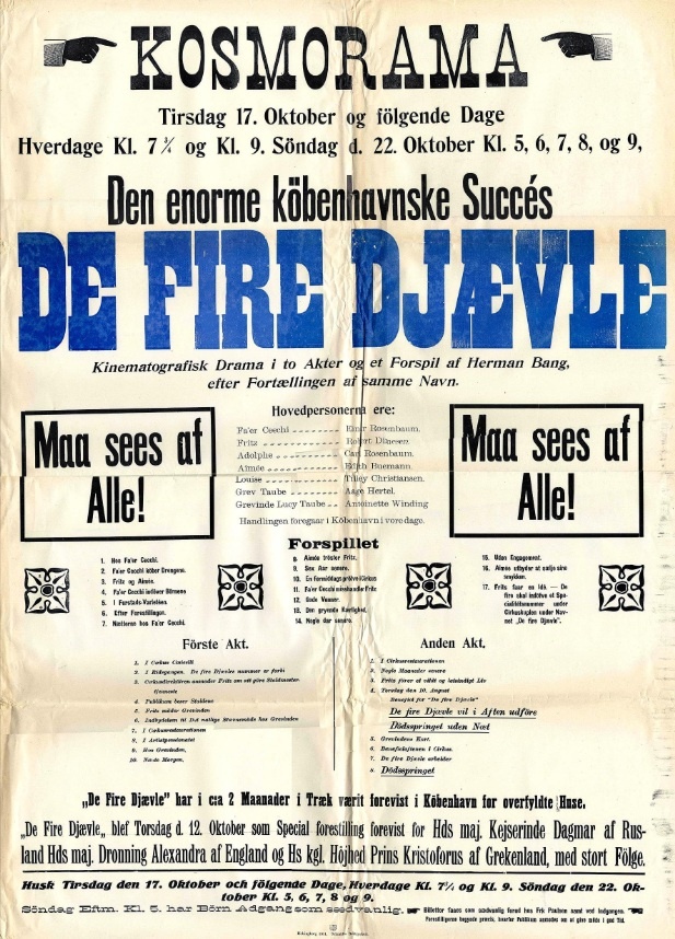 Датская афиша картины