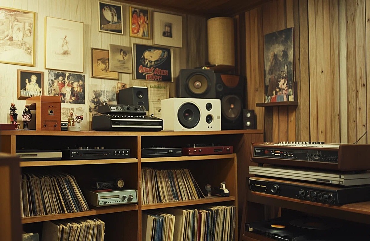 Декор стильный и ностальгический, но его слишком много