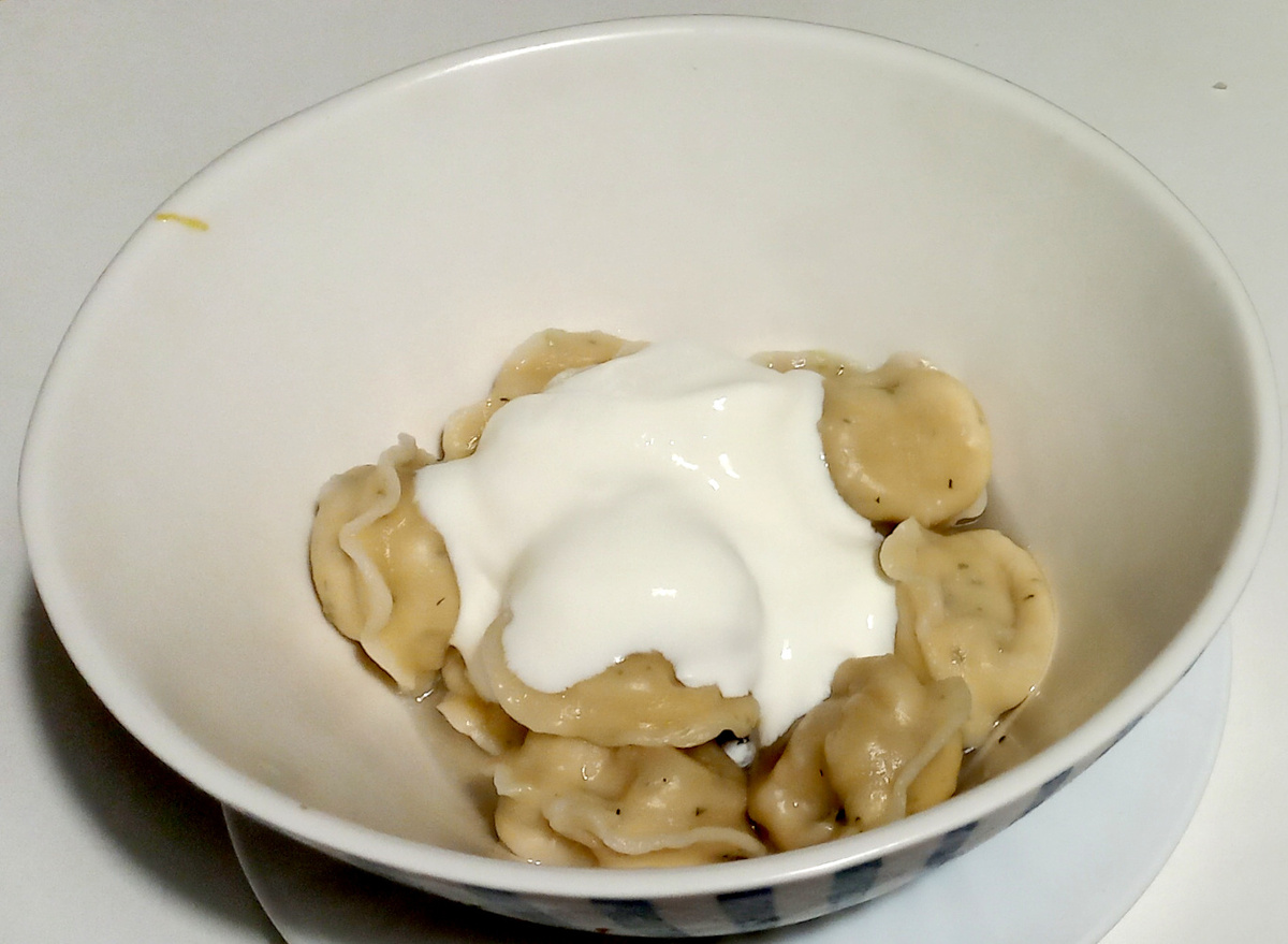 Пельмени «Волжские», торговая марка «Донецкий продукт». Фото декабрь 2024