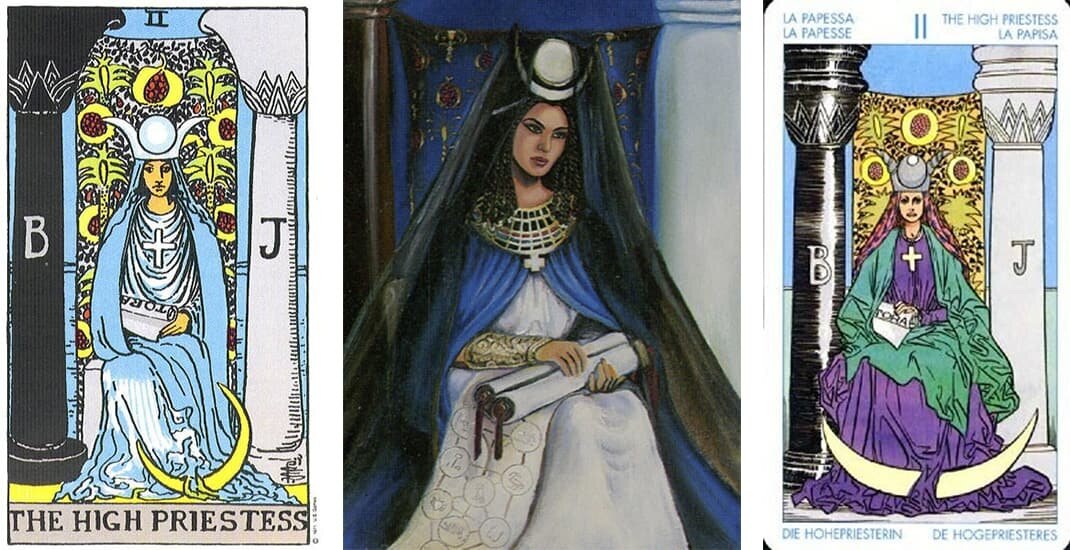 Верховнная жрица в картах Таро