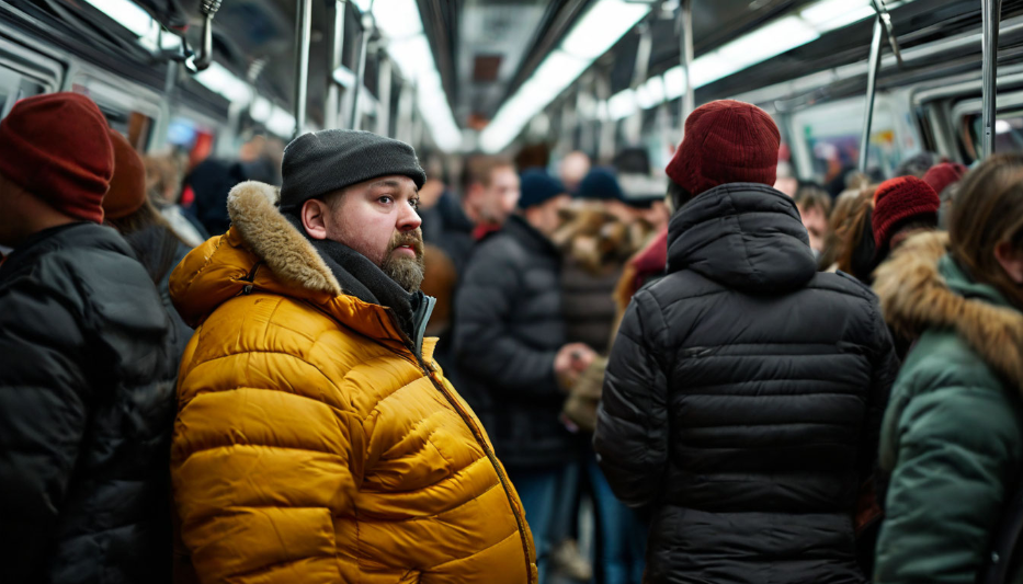 Умоляю, не расстегивай пуховик!