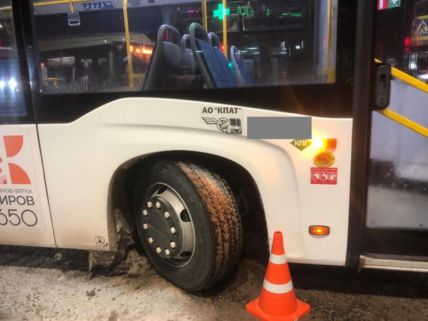    На улице Ленина автобус сбил пенсионера