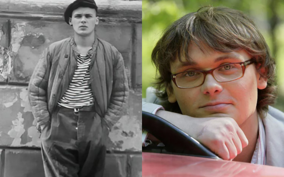 на фото Николай Иванов в юности