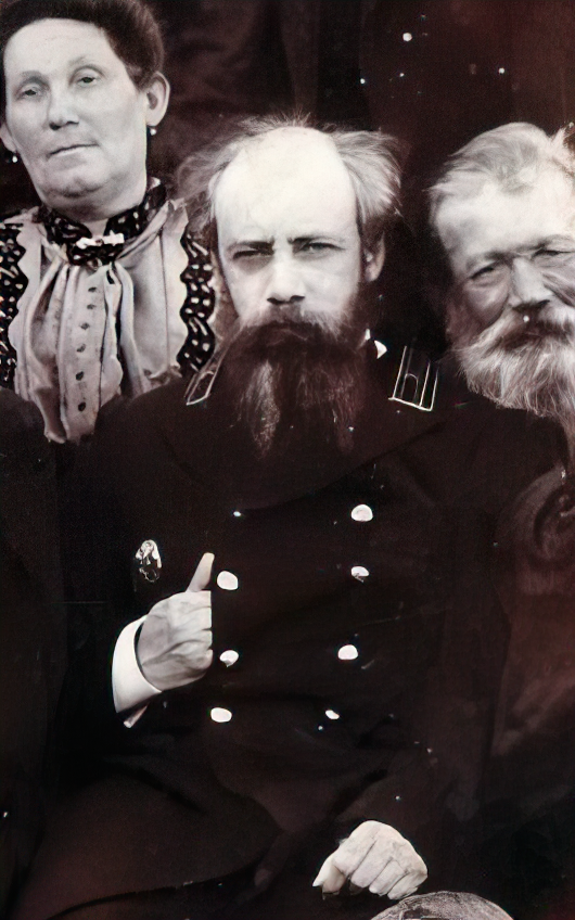 Владимир Ефимович Грум-Гржимайло. Увеличенный фрагмент фото