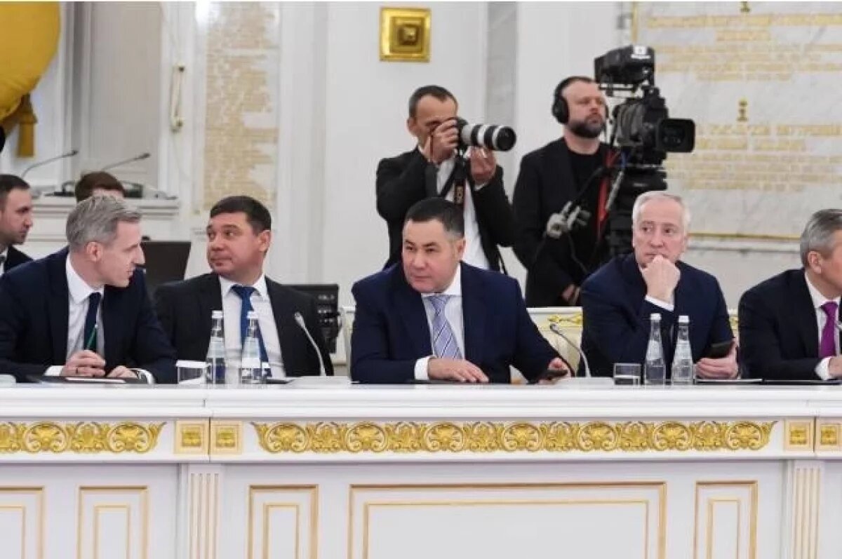    Игорь Руденя участвовал в заседании Госсовета по вопросам поддержки семей