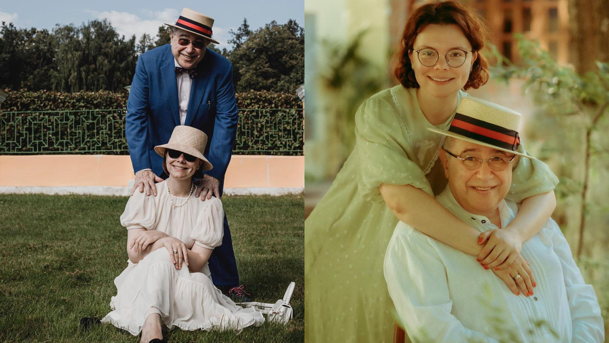 Евгений Петросян и Татьяна Брухунова