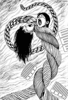 кадр аниме Uzumaki | Спираль