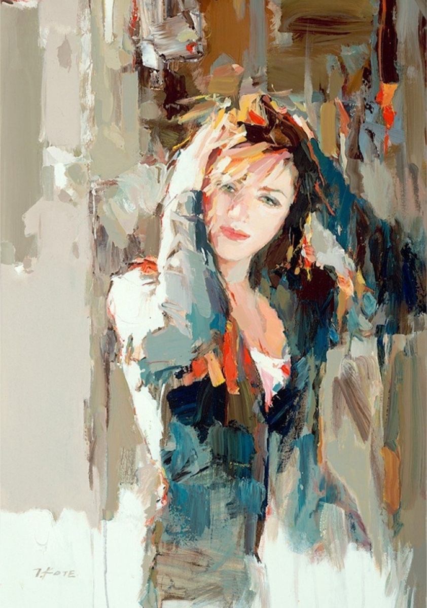 Албанский художник Josef Kote
