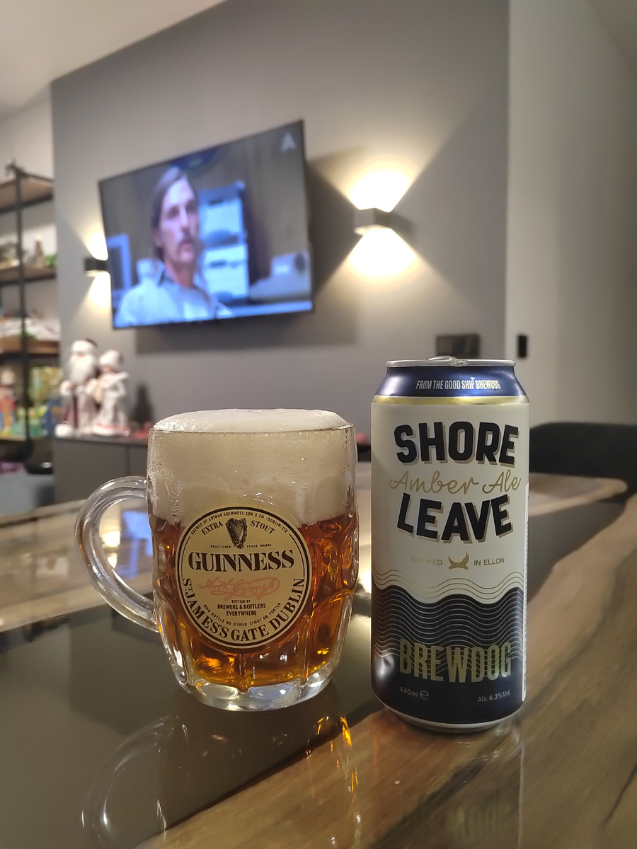 Shore Leave в гиннессе, а на экране Настоящий детектив