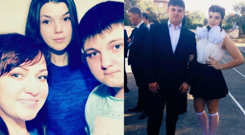 Ольга Картункова с детьми