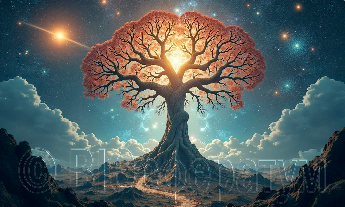 На планете росло дерево мудрости.