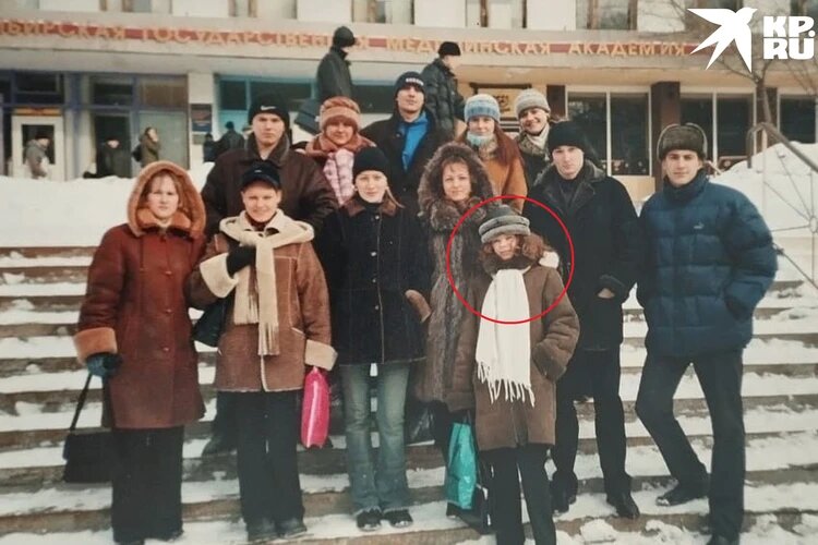 Катя Завьялова с одногруппниками. Фото из открытых источников интернета