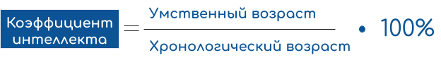 Коэффициент умственных способностей по шкале Бине — Симона
