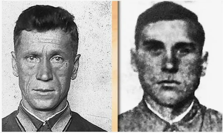 П.И.Косило и П.В.Семенчук. Источник - https://aif.by/timefree/history/inkassatory_ponevole_kak_milicionery_iz_volkovyska_spasali_narodnye_dengi