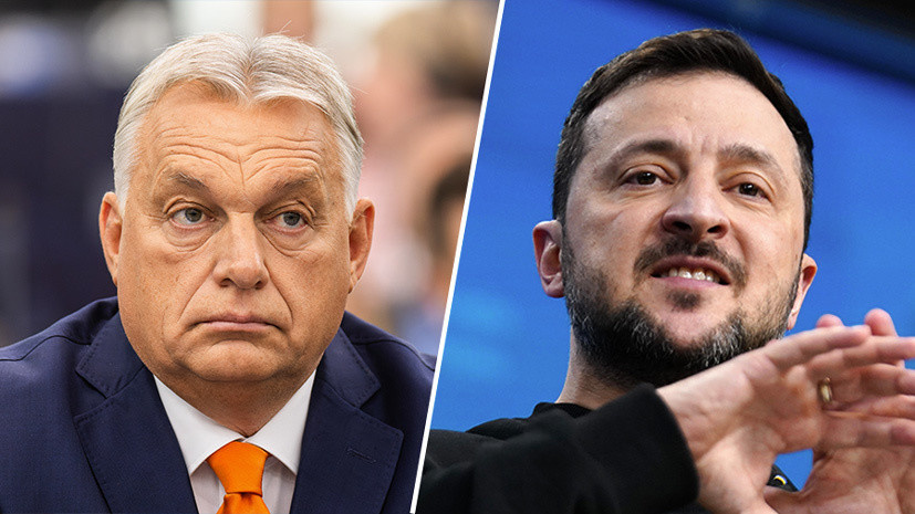     Виктор Орбан / Владимир Зеленский Gettyimages.ru Philipp von Ditfurth / Pier Marco Tacca