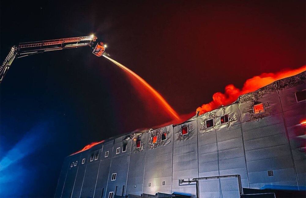 Кадры сегодняшнего удара по Киеву, источник – Телеграм-канал ANTISEPTIC