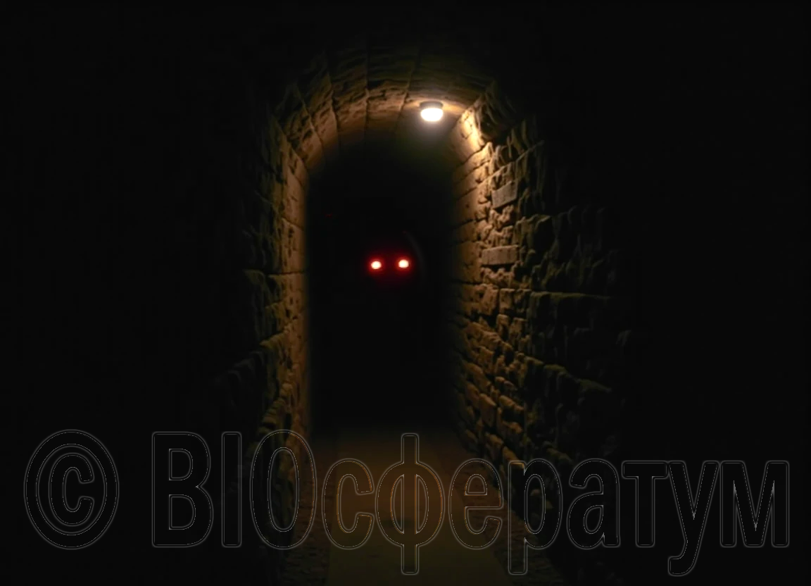 В туннеле кто-то был.