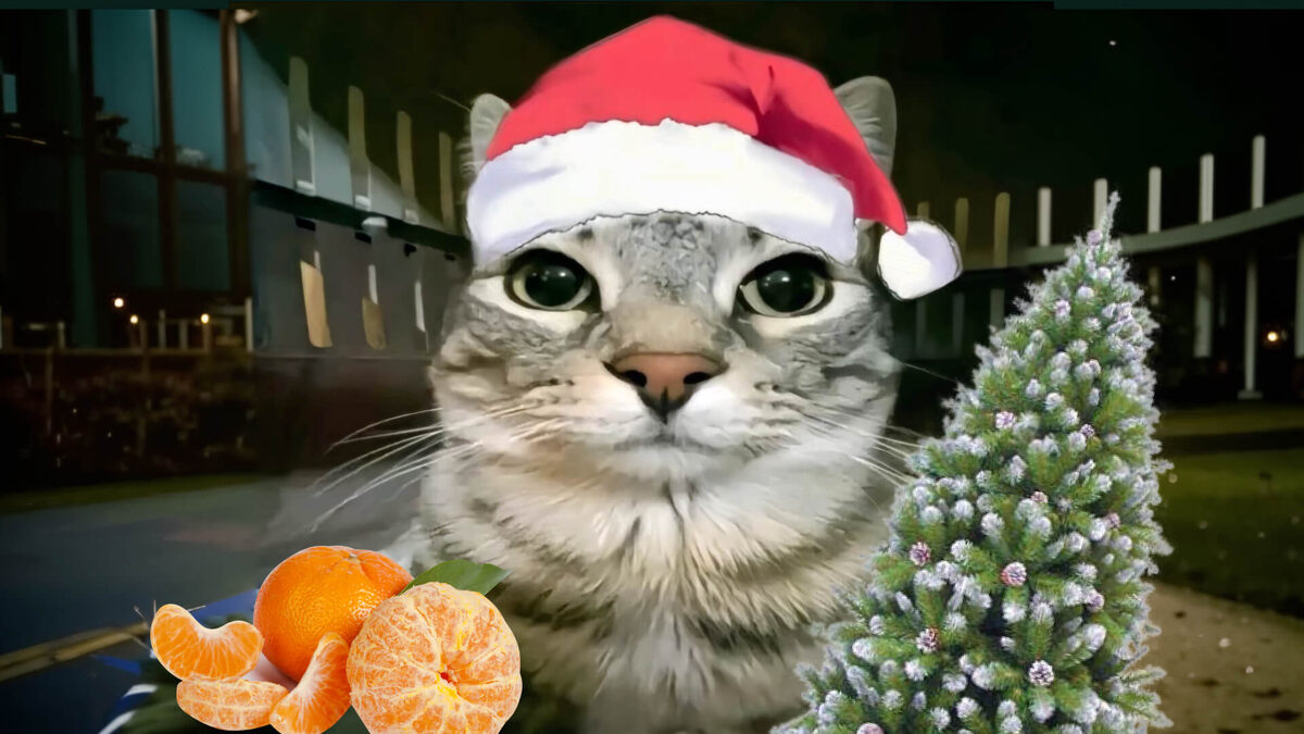    Новогодние инсталляции устанавливают в домах. Фото: freepik