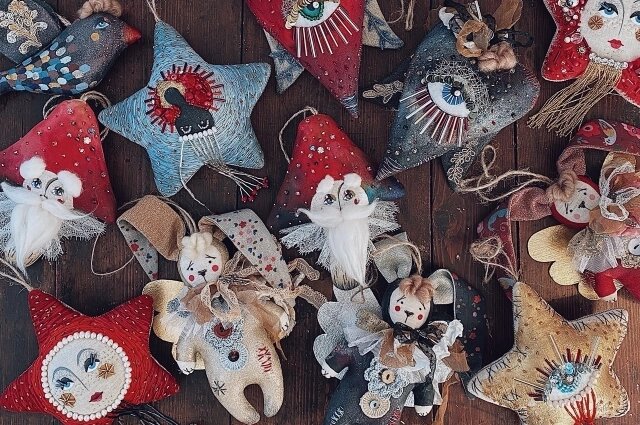    Каждая авторская игрушка Татьяны - настоящее маленькое произведение искусства. Фото: Из личного архивa