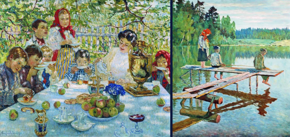 Художник  Н.П.Богданов-Бельский