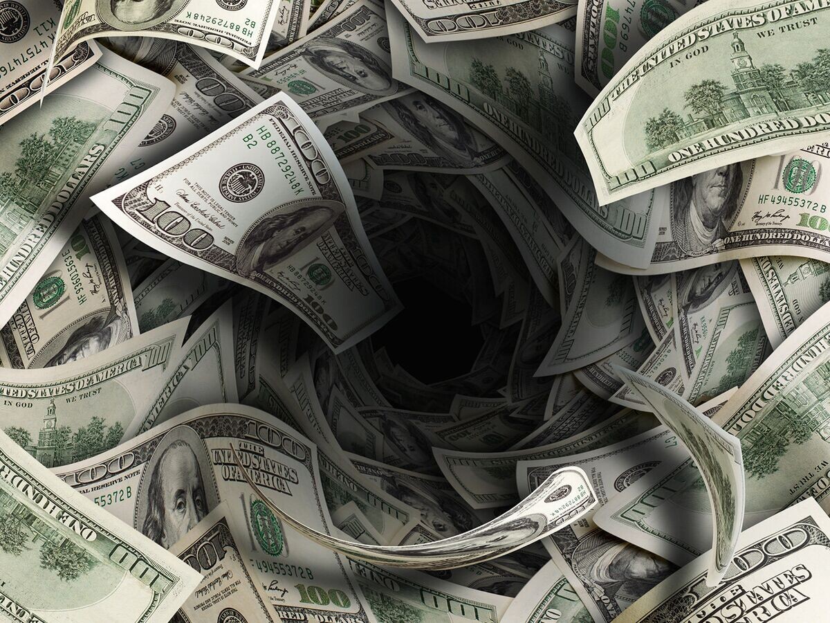   Долларовая воронка© fotolia.com / Nomad_Soul