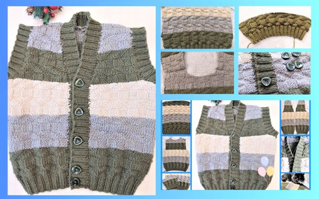 Безрукавка для мальчика спицами