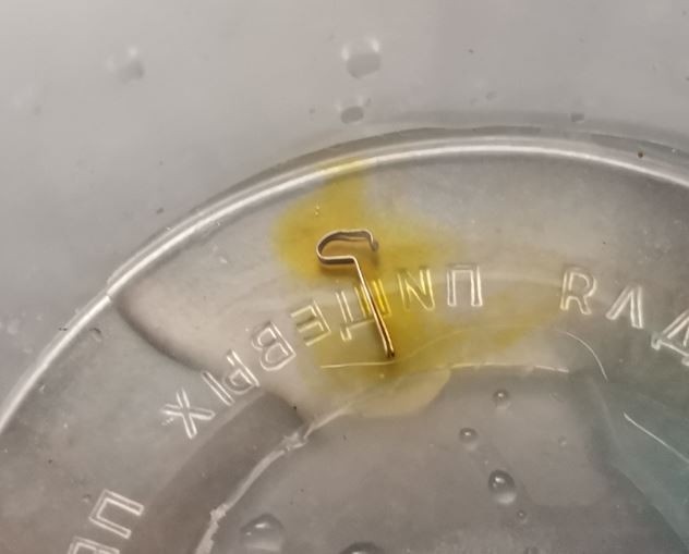 Бегунок в азотной кислоте.